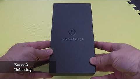 Unboxing Hammerhead Karoo 2 & Power-up