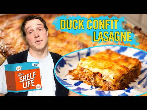 Delicious Duck Confit Lasagne Recipe With Tom  Shelf Life