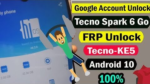 Unlocking The Tecno Spark 6Go (FRP Bypass)