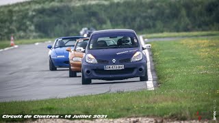 Clio 3 RS - Circuit de Clastres - Je tente de tenir et de suivre une Alpine !