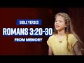 Bible verses romans 32030 from memory