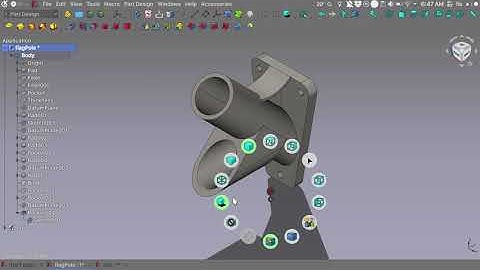 Freecad animated interface