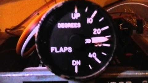 DC-9 instruments via Arduino: Flaps