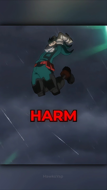 5 Quirks that harm their user in My Hero Academia #mha