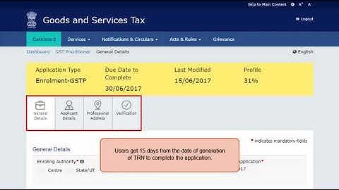 GSTN Official Guide on Enrolling as a GST Practitioner
