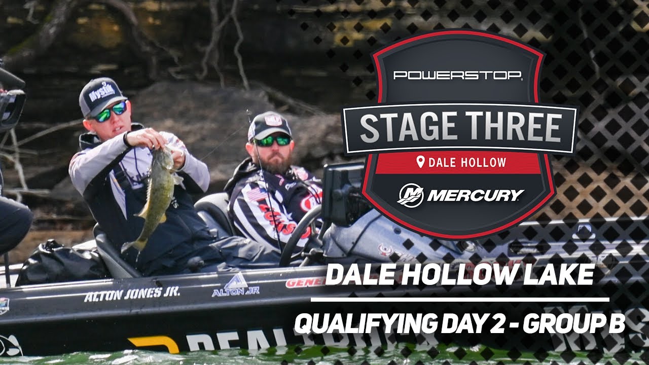 Bass Pro Tour | Stage Three | Dale Hollow Lake | Qualifying Day 2 – Group B Highlights