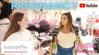 HANNAH B PREGNANCY VLOG EP1 - PRAM SHOPPING & MORE AT BABABOOM