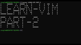 Learn Vim: Part 2