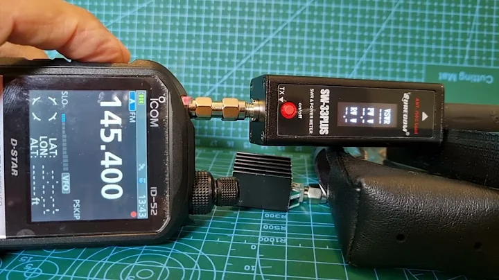 SURECOM SW-33 Plus SWR / Power  -ICOM-52 Testing