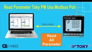 Read Data Toky Power Meter to Modbus Poll Read Data Toky Power Meter to Modbus Poll