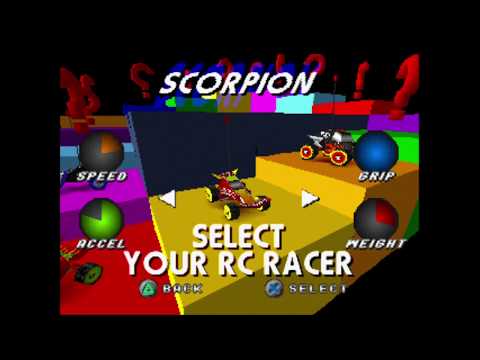 Team Losi RC Racer / Buggy - PS1 Gameplay