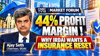IRDAI Chairman Ajay Seth On Why Insurance Costs Must Fall | Ajay Seth | Insurance De-Commissioned