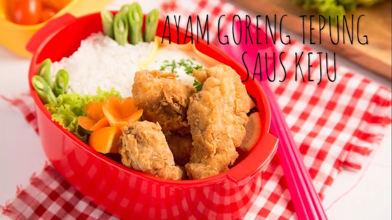 Resep Ayam Goreng Tepung Saus Keju - YouTube