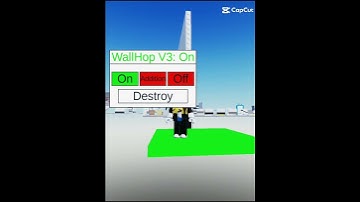 script wallhop ☠️ #roblox