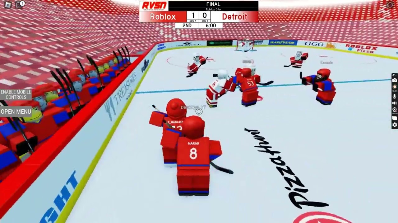 Stanley Cup Finals In Ro Hockey World Tour On Roblox YouTube 