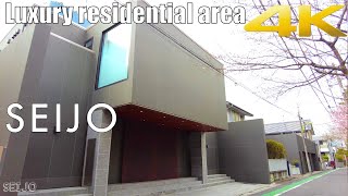 【高級住宅街】都会的憧れの街「成城」日本一の豪邸街を歩く Tokyo walk-Seijo Luxury residential area #成城 #豪邸 #高級住宅街 #tokyo #seijo