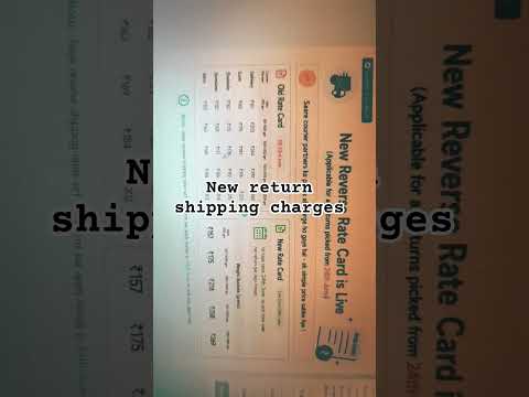 New return shipping charges