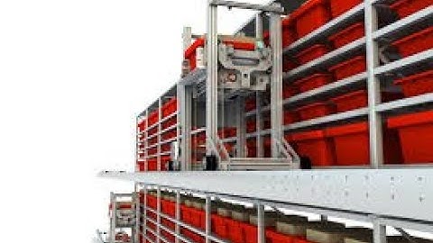 Miniload Shuttles AS/RS For Fast Movers And Multi-Storey Small Parts Warehouse