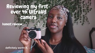 Reviewing My First Ever Camera 2023 (4k UltraHD Camera)// Honest Review, Was Definitely Worth It!