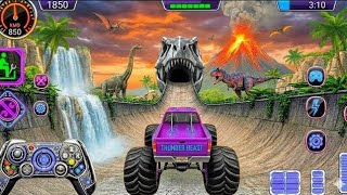 Monster Truck Mega Ramp Stunt Impossible Drive - Car Stunt Racing Game - Android Gameplay #275 screenshot 2