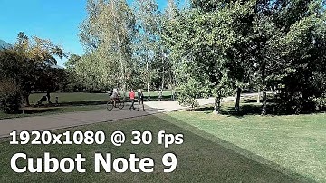 Cubot Note 9 - FHD (1080p) 30 fps camera video sample