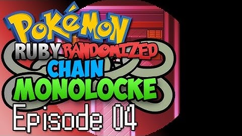 Pokémon Ruby Randomized Chain Monolocke - Ep 4 - Brawling With Brawly!
