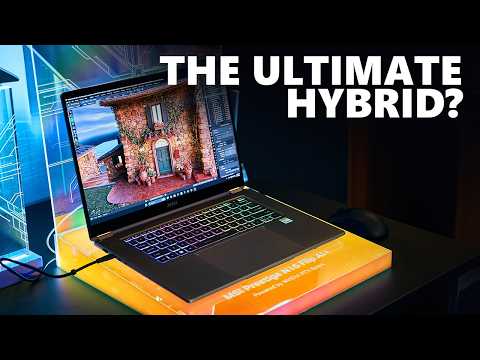 128GB Unified RAM & Tandem OLED! MSI Prestige N16 Flip Hands-On