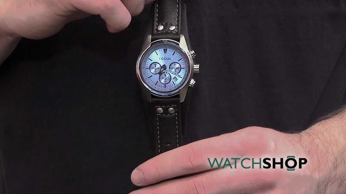 Men's Fossil Chronograph Watch CH2564 - YouTube