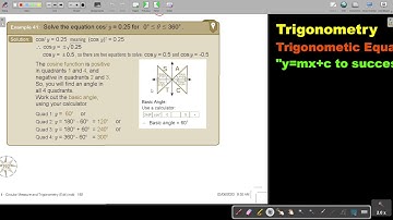 4 41 Trigonometric Equations    Part 4