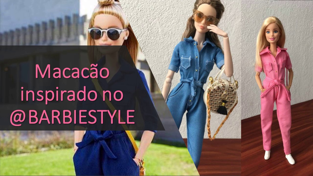 Macacão inspirado no @Barbiestyle
