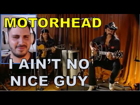 REACTION to MOTORHEAD - I AIN'T NO NICE GUY, Very reflective song ...