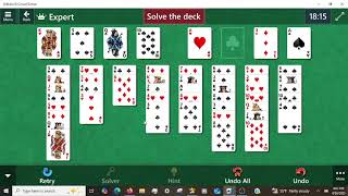 Microsoft Solitaire Collection Daily Challenges FreeCell Expert 04/25/2025