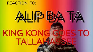 Alip Ba Ta KING KONG GOES TO TALLAHASSEE Bruce Cockburn Cover Music Reaction Video w/Prof. Hiccup