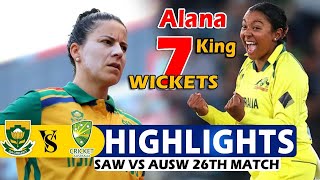 AUSTRALIA VS SOUTH AFRICA HIGHLIGHTS ICC ODI WORLD CUP MATCH 2025 | AUS VS SA