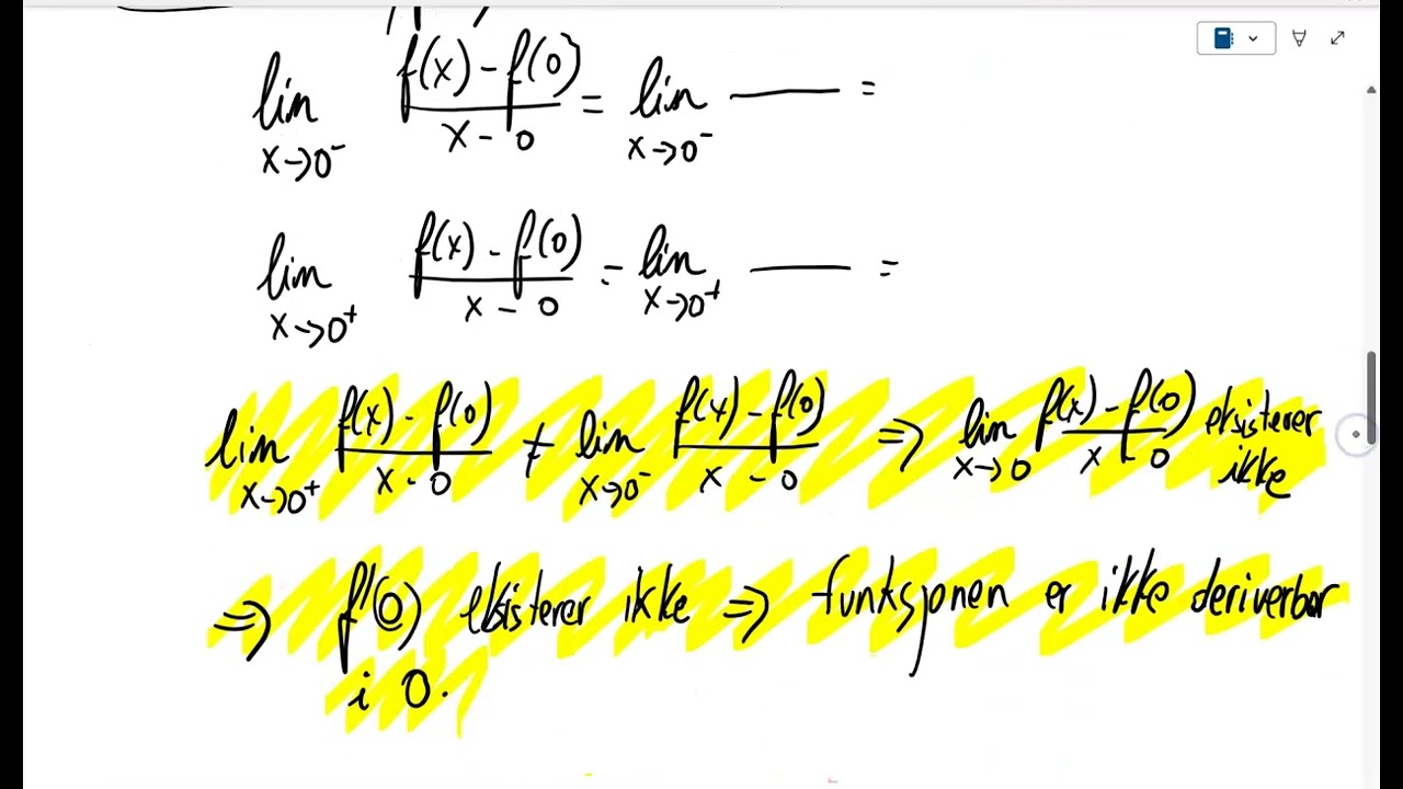 Matematikk R1   3D deriverbarhet