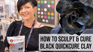 How to Sculpt and Cure Black QuickCure Clay screenshot 1