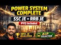 Power System One Shot for SSC JE 2026 | RRB JE 2025 | Complete Theory + PYQ 🔥