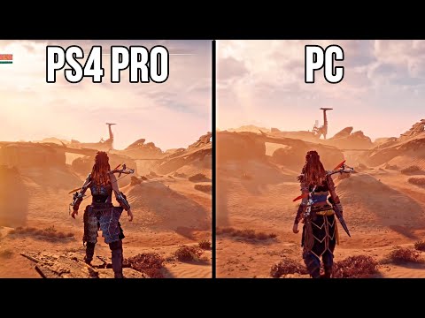 HORIZON: ZERO DAWN - PS4 vs. XBOX ONE - Graphics Comparison [FULL