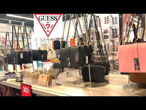 GUESS || GUESS FACTORY OUTLET || NEW FINDS HANDBAGS - YouTube