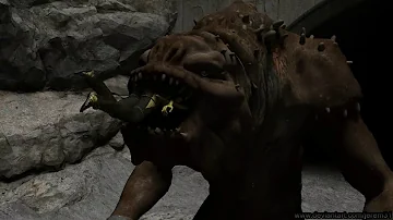 Oola gets eaten by Rancor