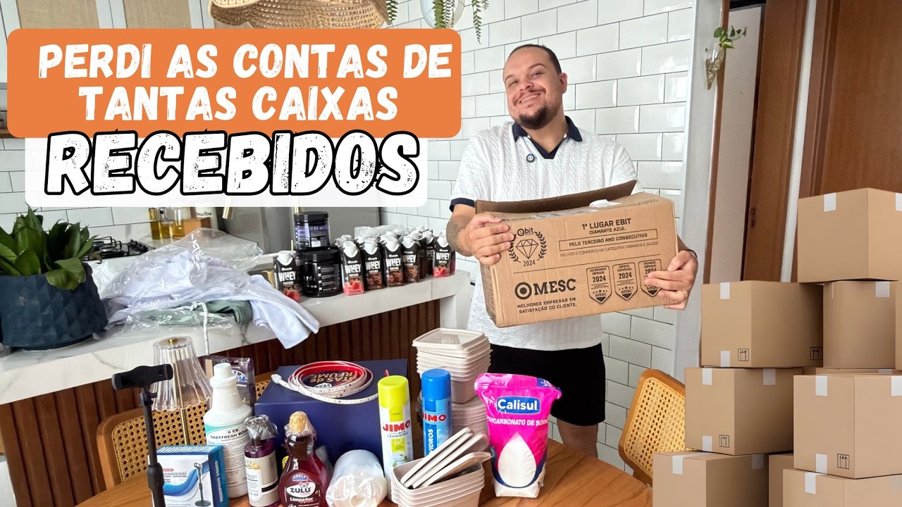 TODOS OS MEUS RECEBIDOS DO MÊS: ABRINDO COM VOCÊS E FALANDO A REAL