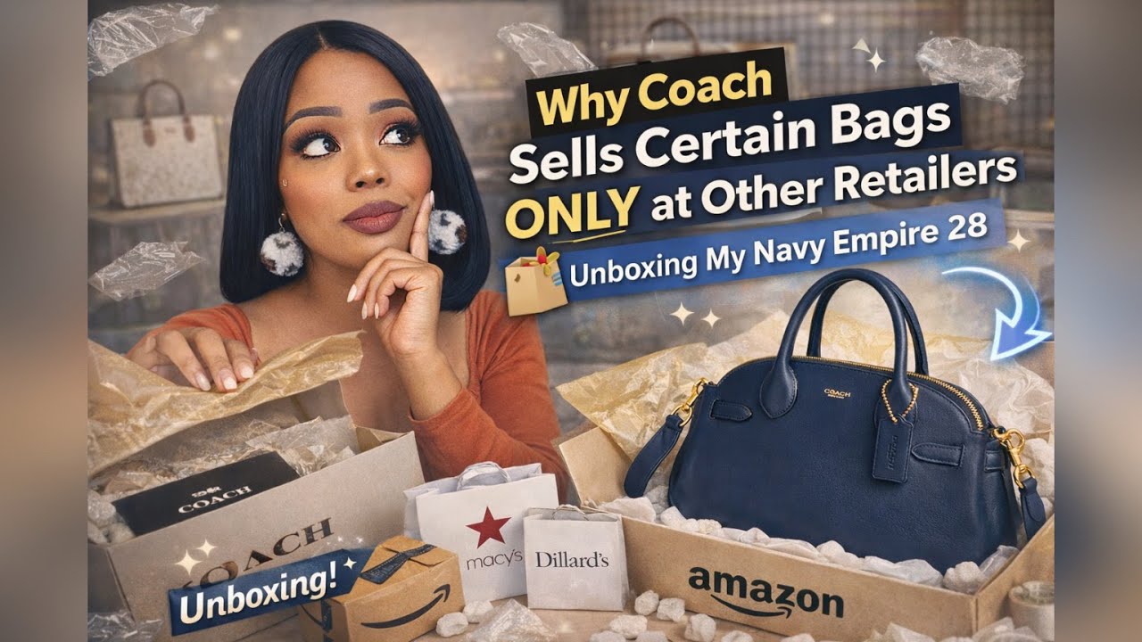 Почему Coach продает сумки в универмагах ДО того, как они появятся в их собственных магазинах💙 Na...