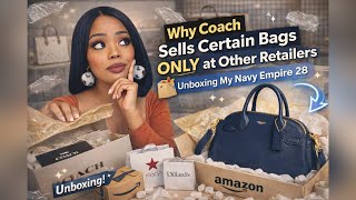 Why Coach Sells Bags At Department Stores Before Their Own Stores Navy Empire 28