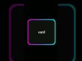 Gradient Animated Border Card Using HTML & CSS | Modern UI Design