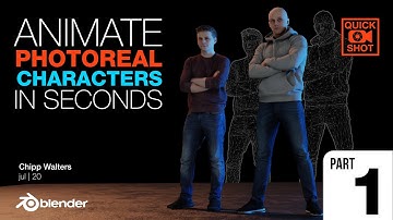 No. 1: Animate Characters Quickly in Blender