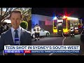 Manhunt underway after teen shot in Sydney's south-west | 9 News Australia