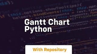 gantt chart python