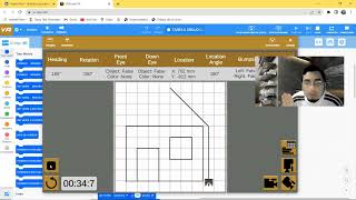 TAREA 6 DIBUJO CASA MEDIANTE ROBOT VR.VX