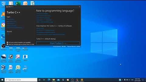 Turbo C++ yellow cursor problem how to fix yellow cursor in Turbo C++