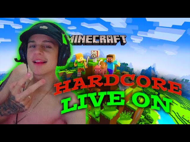 Minecraft Hardcore, mas se Agachar Morreu #fy #fyp